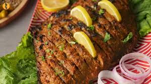 Tandoori Grilled Fish Recipe By Food Fusion Youtube Grilled Fish Recipes Fish Recipes Food