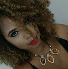 Jade Alves MakeUp Afro Hair Style