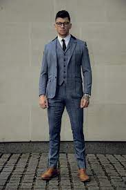 Sabini convinces his old adversary alfie solomons to join the peaky blinders are under attack. Herren Tweed 3 Stuck Anzug Cavani Blazer Weste Hose Kariert Peaky Blinders Ebay