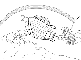 Free homeschool & teaching tips! Images Of Noahs Ark Coloring Home