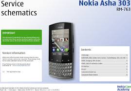 People uses internet in mobiles than computer. Nokia Asha 303 Rm 763 Service Schematics Www S Manuals Com Schematics V1 0