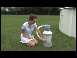 Bestway Sand Filter Deutsch Youtube