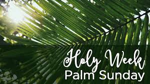 Palm sunday is the start of holy week for followers of christ. Holy Week Palm Sunday College Heights Christian Church