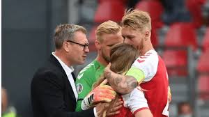 Sabrina kvist jensen ran down to the touchline when the midfielder collapsed during the euro 2020 match between denmark and finland on saturday. Simon Kjaer The Hero In Christian Eriksen S Onfield Collapse Incident