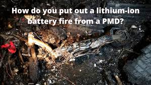 Wet cement at carpark cause motorcyclist to slip and fell How Do You Put Out A Lithium Ion Battery Fire From A Pmd Lite Ez Mycarforum