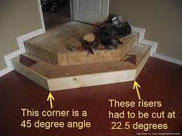 Installing Laminate On Angled Stairs Garage Stairs Laminate Stairs Concrete Stained Floors