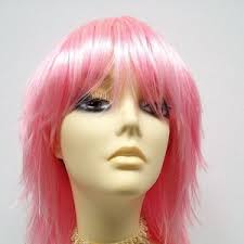 10 Inch Henna Red With Auburn Heat Resistant Straight Long Bob Wig With  Bangs [125-586-sakura-hr/33]
