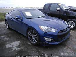 Genesis coupe 2dr 3.8l auto ultimate w/tan seats package includes. Hyundai Genesis Coupe 2015 Blue 3 8l Vin Kmhhu6kj0fu130535 Free Car History