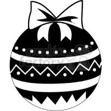Check spelling or type a new query. Decorative Black And White Christmas Ball Ornament Clipart Commercial Use Gif Jpg Png Eps Svg Clipart 371980 Graphics Factory