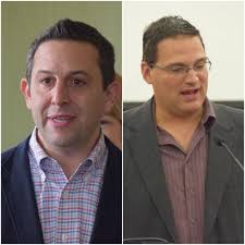 Democrats Andy Meisner and Dave Woodward are running for Oakland County  executive