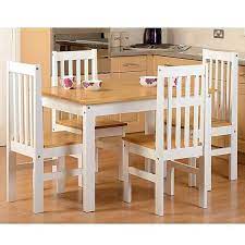 Ludlow White Pine 4 Seater Dining Set White Dining Set Pub Set Pub Table Sets