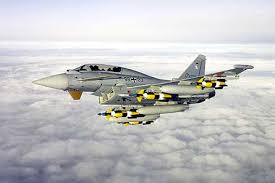 The eurofighter typhoon consortium brings together the brightest minds in european aerospace in order to create a world class weapon system. Pictures Heaviest Ever Eurofighter Typhoon Test Configuration Flying News Flight Global