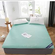 Japanese Mattress Pad Tatami Soft Foldable Roll Up Futon Mattress Topper Breathable Sleeping Tatami Floor Mat Be In 2020 Japanese Mattress Futon Mattress Mattress Pad