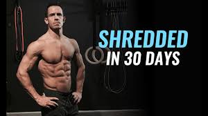 get shredded in 30 days with jrt shred