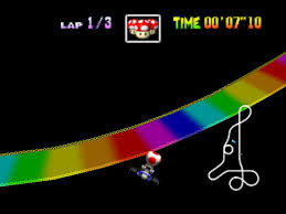 In mario kart 8, the staff ghost kart setup is metal mario riding the standard atv with the monster tires and the super glider. Mario Kart 64 N64 Game Nintendo 64 Mario Kart 64 N64