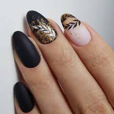 Black And Gold Nail Art Charming Black And Gold Nail Design 2019 My Blog Gold Nail Designs Gold Nails Nails