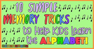 In this type of coding, alphabetical code values are assigned to the numbers. 10 Simple Memory Tricks To Help Kids Learn The Alphabet Heidi Songs