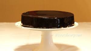 chocolate mirror cake glaze recipe by
