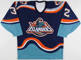 Islanders wear 'fisherman' logo during warmups. Vintage New York Islanders Jersey Cheap Online
