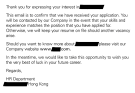 How to apply for jobs via email. Thank You For Expressing Your Interest In Our Company How To Write Less Generic Auto Response Recruiting Emails By Eugene Kudashev Medium