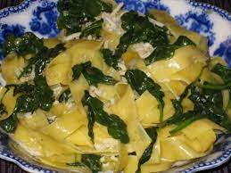 Ukrainian Spinach Noodles Recipe Food Com Recipe Recipes Langostino Recipes Food