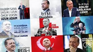 26 şubat, son 17 yılda türkiye'nin ak parti ile birlikte büyük dönüşümüne imza atan türk siyasi hayatına yeni bir soluk getiren cumhurbaşkanı recep tayyip erdoğan'ın doğum günü. Cumhurbaskani Erdogan In Dogum Gununu Sosyal Medyadan On Binlerce Kisi Kutladi