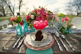 A beach wedding in dennis port, ma. Vintage Coral And Turquoise Wedding Decor Ideas Junebug Weddings