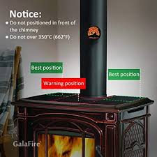 For the life of me, i can't figure out why every gas fireplace doesn't come with a blower?!? Buy Galafire 2 Years Eco Heat Powered Wood Stove Fan For Gas Pellet Log Wood Buring Stoves Fireplace Fan 4 Blade Black Stove Thermometer Online In Indonesia B01itazh50