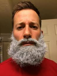 Dyeing beard for holiday season