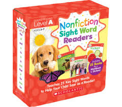 Scholastic book clubs will reopen august 2, 2021. Scholastic Nonfiction Sight Word Readers Level A Learning Tree Educational Store Inc