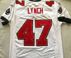 Find a new tampa bay buccaneers jersey at the official online retailer of the nfl. John Lynch Tampa Bay Buccaneers Authentic Reebok Game Model White Stitched Jersey New