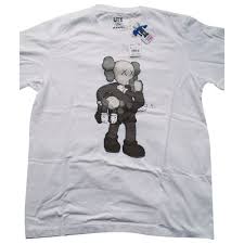 Kaws' companion & 'bff' centric uniqlo ut collaboration has been unveiled: White Cotton T Shirt Kaws X Uniqlo White Size L International In Cotton 8972212