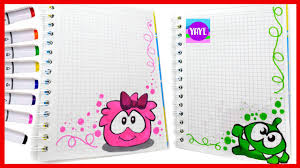 Margenes para cuadernos super faciles. Margenes Para Cuadernos Faciles Y Bonitas Como Marcar Cuadernos Yaye Youtube