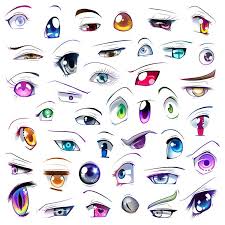 They're actually fairly simple to draw since they're just made up of a few basic shapes. Tutorial Drawing Manga Eyes Forums Myanimelist Net Manga Eyes Drawing Anime Hands Anime Eyes