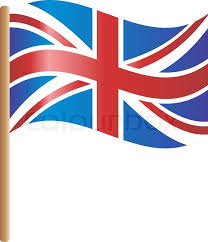 England's flag is represented by a red cross set on a white background. Flagge England Stock Vektor Colourbox