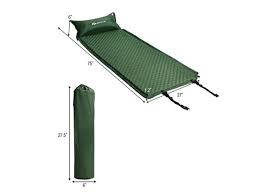 Folding foam mattresses that are manufactured today are specially designed by using various comforting technologies. Goplus Self Inflating Sleeping Pad Comfortable Foam Camping Mat Air Mattress W Bag Green Stacksocial