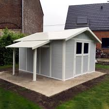 Pour trouver celui qui vous convient le mieux, nous vous invitons à cliquer sur le. Abri De Jardin En Pvc 11 2m Deco Gris Clair Et Blanc Grosfillex