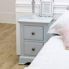 Is your bedroom lacking a little something? Slim Grey Bedside Table Davenport Grey Range