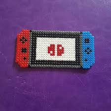 Mini Nintendo Switch Perler Diy Perler Beads Perler Bead Art Perler Patterns