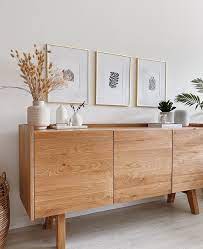 Article Madera Oak 65 Sideboard Buffet Storage Unit Dining Room Buffet Table Decor Oak Dining Room Sideboard Decor