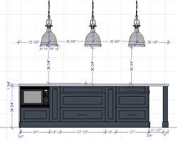 How far apart should pendant lights be over an island in the kitchen? Pendant Lights Over A Kitchen Island How Do I Do It