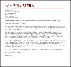 Dies sind ein einleitungssatz, ein zweiten absatz mit überzeugenden informationen zur passenden qualifikation, einigen ausführungen zu sonstigen fähigkeiten, informationen zur. Bewerbungsschreiben Muster Backer Livecareer