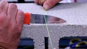 Braid Vs Mono Line Diameter Torture Test On Brick And Knife