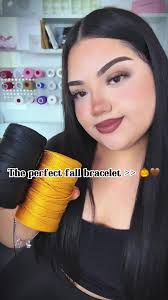 Pumpkin Pattern String Bracelet