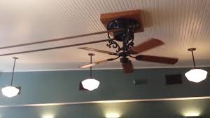 Tropical ceiling fans are the perfect way to add an island influenced touch into your interior or even to your outdoor home décor. Fanimation Bourbon Street Belt Drive Ceiling Fan Installation Feat Tom Frampton Youtube