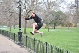 Comes after a cctv image was leaked showing mr hancock. Health Secretary Matt Hancock Hops Over A Fence At London Park Daily Mail Online