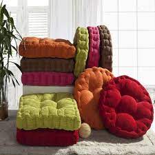 corduroy warm thick cushion sofa floor mats two size size 1 round and size 2 square rocking chair pads office chair cushion chair cushions