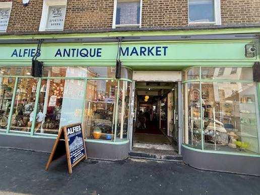 Want to shop for antiques in London? Consider Alfies Antique Market,  located at 13-25 Church Street, Marylebone. It is London's largest indoor antiques  market, spread over four floors and home to nearly