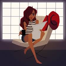 Chase Devineaux Enthusiast — My first ever drawing of carmen sandiego❤️