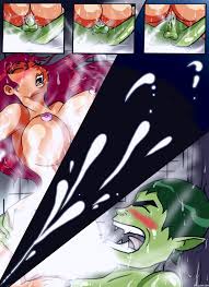 Starfire Shared Shower - Secret Teen Titans Delights